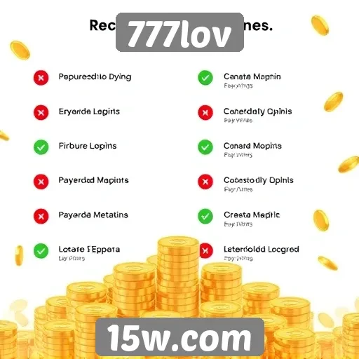 Avaliação das opções de pagamento disponíveis no site 777lov