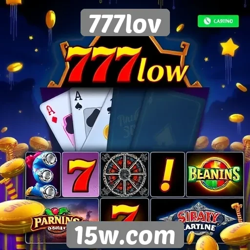 Variedade de jogos oferecidos no 777lov